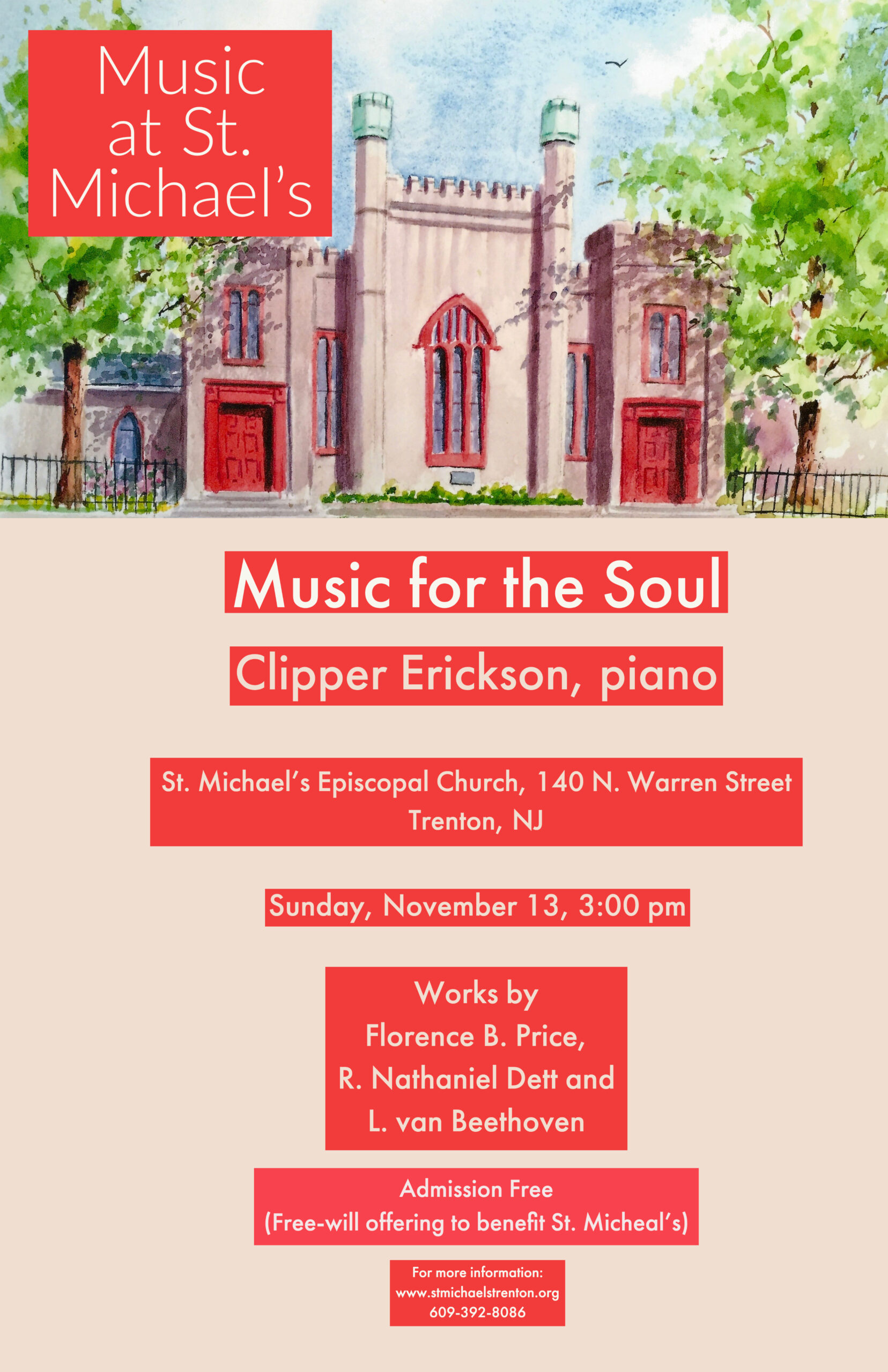 Clipper Erickson, piano - Music For The Soul